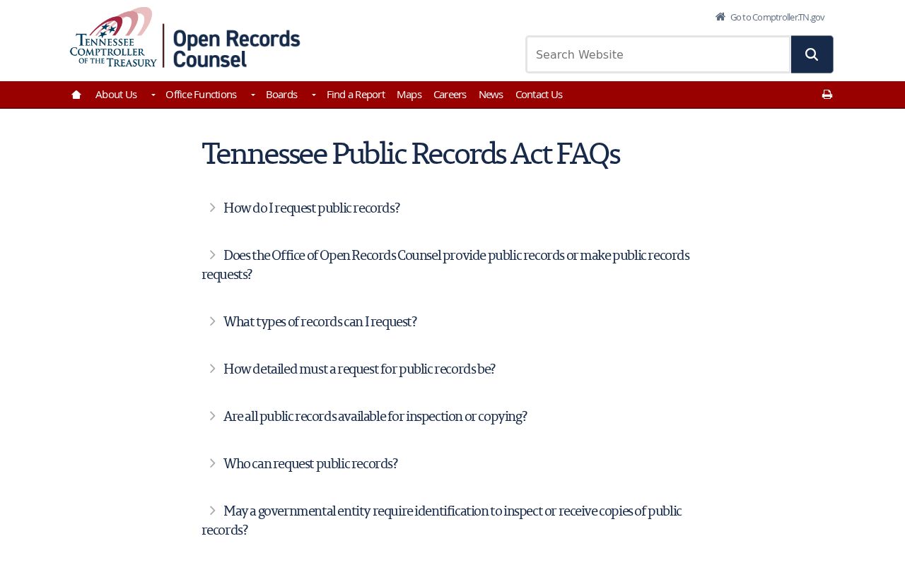Bedford County court calendar public records request guidance